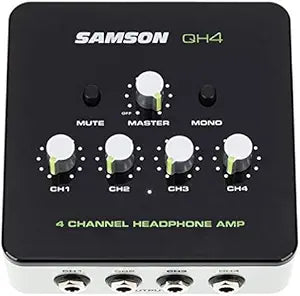 Samson 44966 QH4 Headphone Amplifier 4-Channel