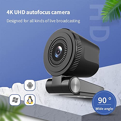DDYYDS C180 4K Autofocus Webcam with Built-In Microphone — main product image