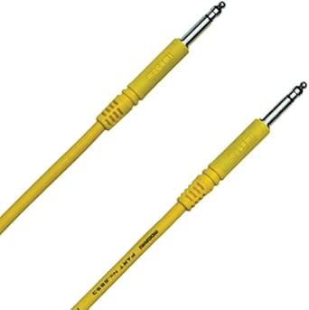 Mogami TT-24YELLOW Pure Patch Cable 24-inch Yellow — main product image