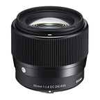 Sigma ASIG351965KX 56mm f/1.4 Sony E Lens Bundle