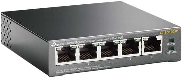 TP-Link TL-SG1005P 5 Port Gigabit PoE Switch