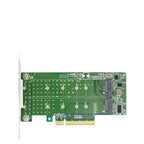 CFNXKTWBR Dual M.2 NVMe PCIe x8 Expansion Adapter Card