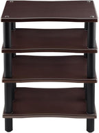 Monoprice 139167 Monolith 4 Tier Audio Stand XL Espresso