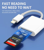 HOYULLI Lightning SD & microSD Card Reader for iPhone