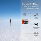 Kortrifess 128GB microSDXC UHS-I Memory Card, 2-Pack