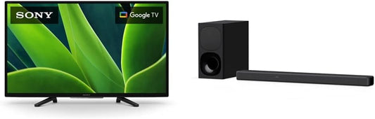Sony W830K Series 32" 720p HD LED HDR TV Bundle