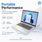 HP 17.3-Inch FHD Business Laptop with Ryzen 5 and Windows 11