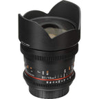 Rokinon DS10M-N 10mm Cine Lens Nikon with Microphone