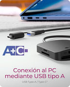 ICY BOX IB-CR302-CU3 Aluminium 4-Slot USB 3.2 Card Reader