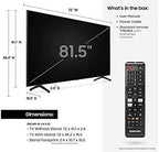 Samsung UN82TU7000 82-Inch Crystal 4K Smart TV Used