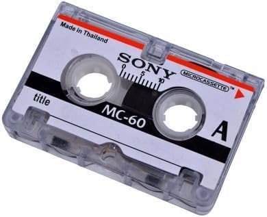 Sony mc-60 60 Minute Blank Microcassette Tapes 3-Pack