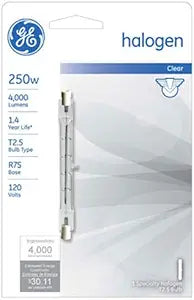 GE Lighting 22121 250-Watt Halogen T2.5 Bulb