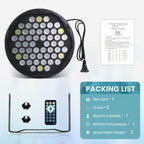 Czgor 54 LED RGBW Par Stage Light with Remote and DMX