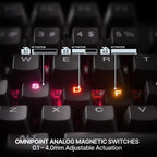SteelSeries Apex Pro TKL Gen 3 Analog Magnetic Gaming Keyboard