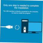 VILLCASE USB Webcam with Built-In Microphone and Flexible Neck