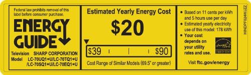 Sharp LC-70EQ10U 70" Aquos Q 1080p Smart LED TV