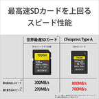 Sony CEA-G80T CFexpress Type A Memory Card 80GB