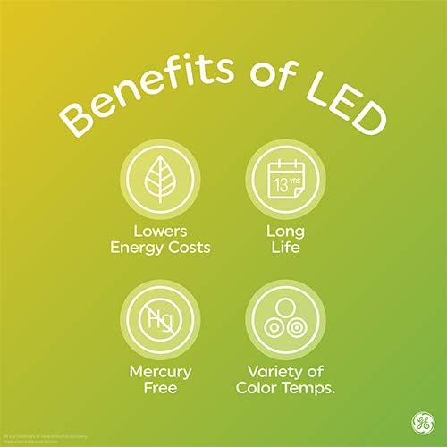 GE 93129378 LED 60 Watt Soft White A19 Bulbs 20-Pack