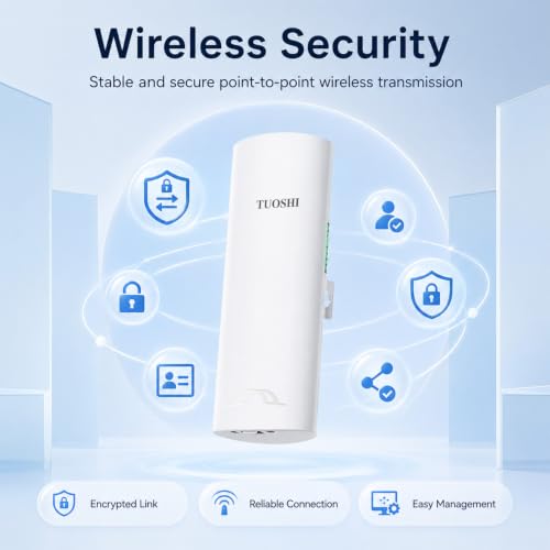 TUOSHI CPE828 Outdoor 5.8GHz Point-to-Point Wireless Bridge — main product image