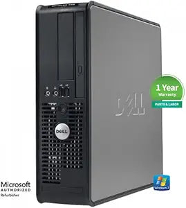 Dell Optiplex 760 Desktop Celeron, Windows 7 (Refurbished)