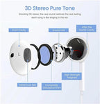 GAXIWILO Lightning Wired iPhone Earbuds with Mic (2-Pack)