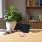 ANDRESLAD Pink Iron Tablet Stand for Desk (2-Pack)
