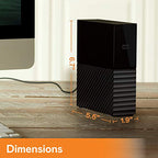 Western Digital WDBBGB0030HBK-NESN 3TB My Book USB 3.0 External HDD
