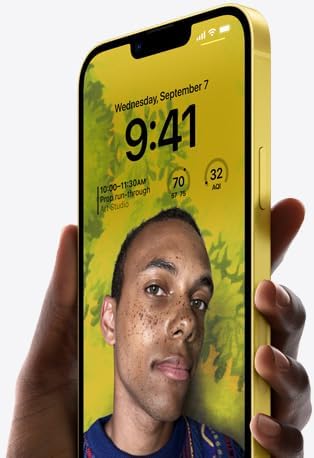 Apple A2632 iPhone 14 Plus 256GB Yellow Verizon (Renewed)
