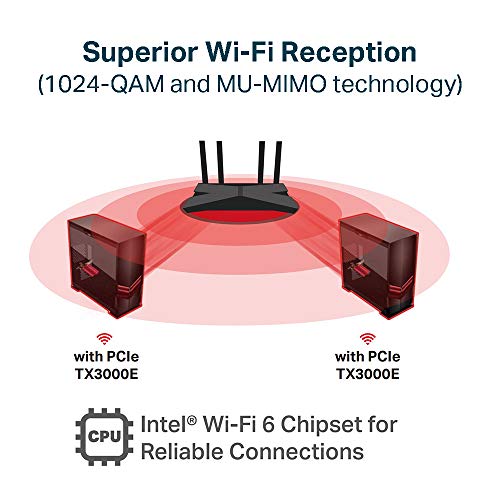 TP-Link Archer TX3000E Wi-Fi 6 and Bluetooth 5.0 PCIe Adapter — main product image