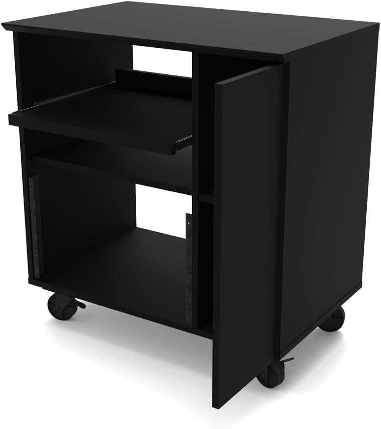 Glorious 246884 Modular Side Rack Black Studio Furniture
