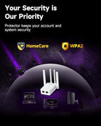 Uppoon Gen 6X WiFi Extender and Wireless Signal Booster