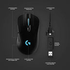 Logitech G703 Hero LIGHTSPEED Wireless Gaming Mouse