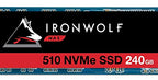 Seagate IronWolf 510 240GB NAS SSD - M.2 NVMe
