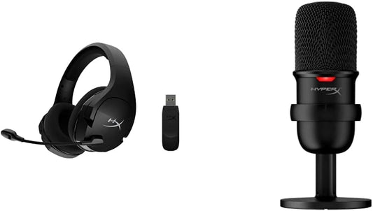 HyperX Cloud Stinger Core Wireless Headset & SoloCast Mic