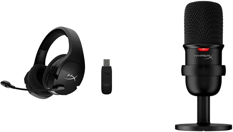 HyperX Cloud Stinger Core Wireless Headset & SoloCast Mic — main product image