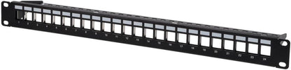 Monoprice 143544 24-Port Shielded Keystone Patch Panel