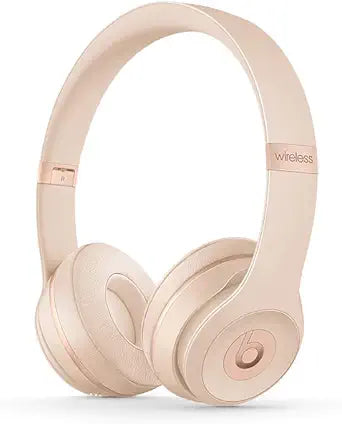 Apple MP582LL/A Beats Solo3 Matte Gold Wireless Headphones