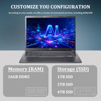 Delca Acer Aspire 14 AI Touchscreen Laptop, Intel Core Ultra 5