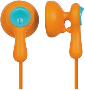 Panasonic RP-HV41-D Eardrops Stereo Earbud Headphones — main product image