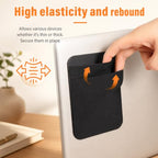 Gsbnjuy Adhesive Hard Drive Sleeve with Dual Pockets