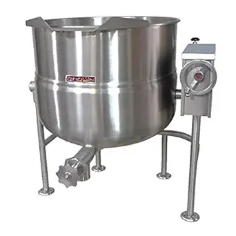 Crown DLT-100 Direct Steam Tilting Kettle 100 Gallon — main product image