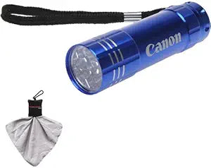 Canon 9 LED Flashlight with Cleaning Cloth