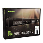 Shure SLXD24D/B58 Dual Wireless Mic System - BETA 58A, G58 Band