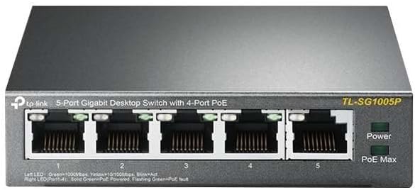TP-Link TL-SG1005P 5 Port Gigabit PoE Switch