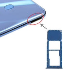 llanju Galaxy A20/A30/A50 SIM and Micro SD Card Tray, Blue