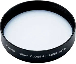 Canon 2822A002 58mm Close-Up Lens: 500D Macro Filter — main product image