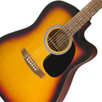 Fender FA-25CE Dreadnought Cutaway Acoustic-Electric Guitar