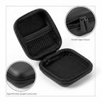 FORSETJOY Rigid EVA Zippered Hard Drive Storage Case