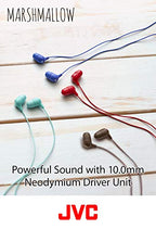 JVC HAFX38V Marshmallow Memory Foam Violet Earbuds