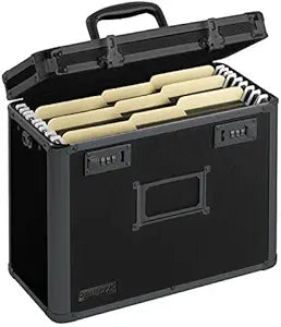 Vaultz VZ00310 Locking File Organizer Box Tactical